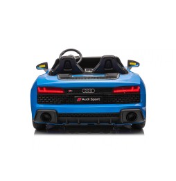 Pojazd audi spyder r8 lift niebieski dla dzieci