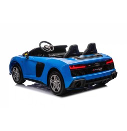 Pojazd audi spyder r8 lift niebieski dla dzieci