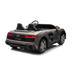 Audi spyder r8 lift szary pojazd dla dzieci