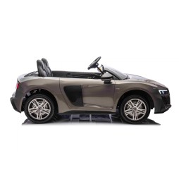 Audi spyder r8 lift szary pojazd dla dzieci