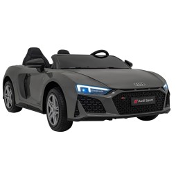 Audi spyder r8 lift szary pojazd dla dzieci