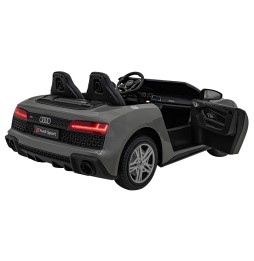 Audi spyder r8 lift szary pojazd dla dzieci