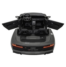 Audi spyder r8 lift szary pojazd dla dzieci