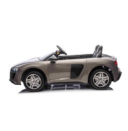 Audi spyder r8 lift szary pojazd dla dzieci