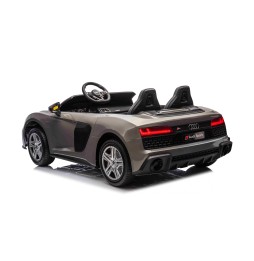 Audi spyder r8 lift szary pojazd dla dzieci