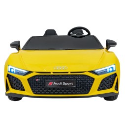 Audi Spyder R8 LIFT - żółty pojazd zabawkowy dla dzieci