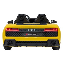 Audi Spyder R8 LIFT - żółty pojazd zabawkowy dla dzieci