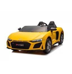 Audi Spyder R8 LIFT - żółty pojazd zabawkowy dla dzieci