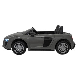 Pojazd audi spyder r8 lift strong szary - nowoczesny i stylowy