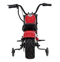 Red Chopper Warrior Motorcycle for Kids