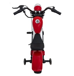 Red Chopper Warrior Motorcycle for Kids