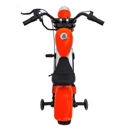 Chopper Warrior Orange Motorcycle for Kids