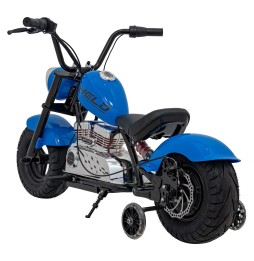 Motorek chopper warrior niebieski dla dzieci