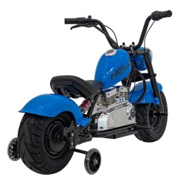 Blue Chopper Warrior Motorcycle for Kids