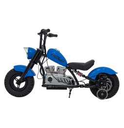 Motorek chopper warrior niebieski dla dzieci