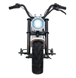 White Chopper Warrior Motorcycle for Kids