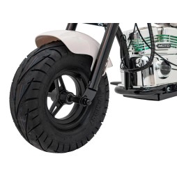 White Chopper Warrior Motorcycle for Kids