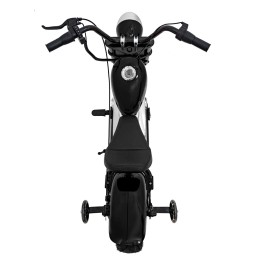 Black Chopper Warrior Motorbike for Kids - 350W