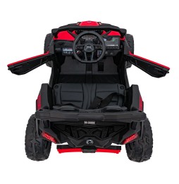 Vehicul ATV CAN-AM Maverick roșu pentru copii