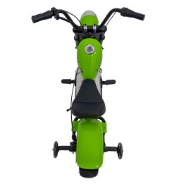 Motocicletă chopper warrior verde pentru copii