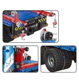 RC Truck Building Set 1064 Pieces Blue