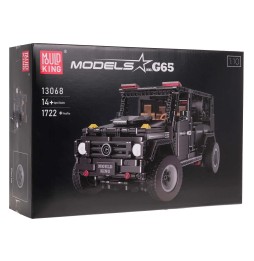 Set blocuri mașină off-road 1722el negru