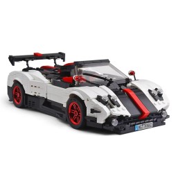 Sports Car Building Set 960 Pieces - White