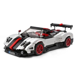 Sports Car Building Set 960 Pieces - White