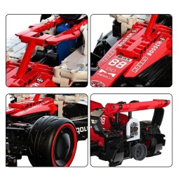 Formula 1 Building Set, 1185 Pieces, Red