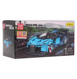 Sports Car Building Block Set 336pcs. Blue