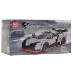 Sports Car Building Set 398 Pieces for Kids