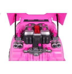 Pink Car Engine Set for Kids