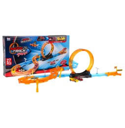 27-Piece Race Track Set for Kids