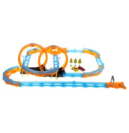 Race Track Set 44 Pieces with Cars