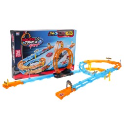 30-Piece Race Track Set with Cars