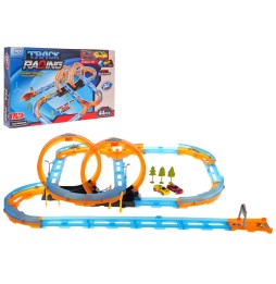 Race Track Set 44 Pieces with Cars