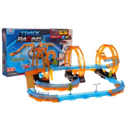 Mega Racing Track 48 Pieces with Cars