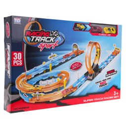 30-Piece Race Track Set with Cars