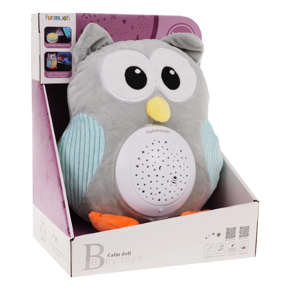 Owl with Sound and Light - Sensory Toy