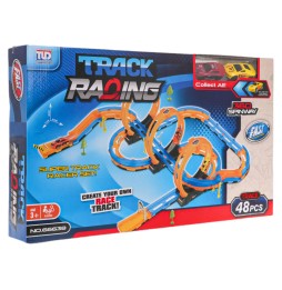 Mega Racing Track 48 Pieces with Cars