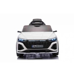 White Audi SQ8 Vehicle for Kids with Remote