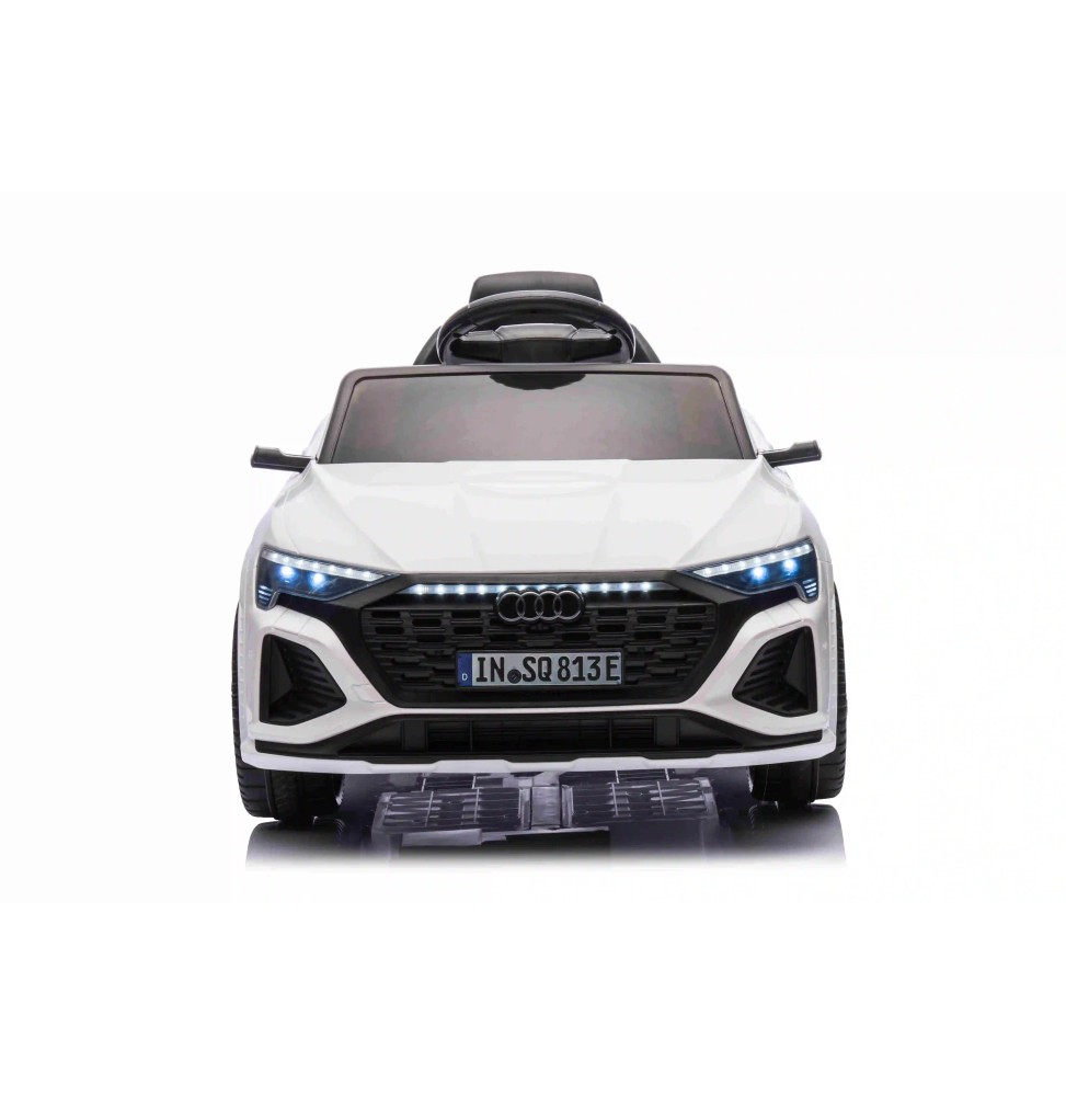 White Audi SQ8 Vehicle for Kids with Remote