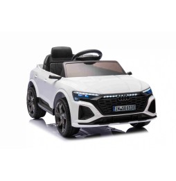 White Audi SQ8 Vehicle for Kids with Remote