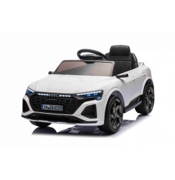 White Audi SQ8 Vehicle for Kids with Remote