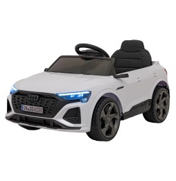 White Audi SQ8 Vehicle for Kids with Remote