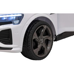 White Audi SQ8 Vehicle for Kids with Remote