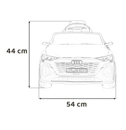 White Audi SQ8 Vehicle for Kids with Remote