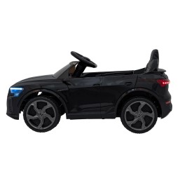 Black Audi SQ8 Vehicle with Remote and LED Lights