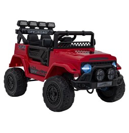 Red Off-Road Climber Vehicle with Remote