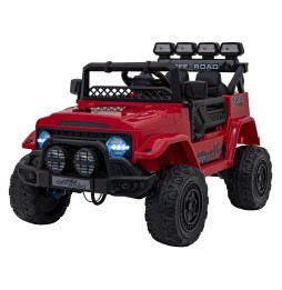 Red Off-Road Climber Vehicle with Remote